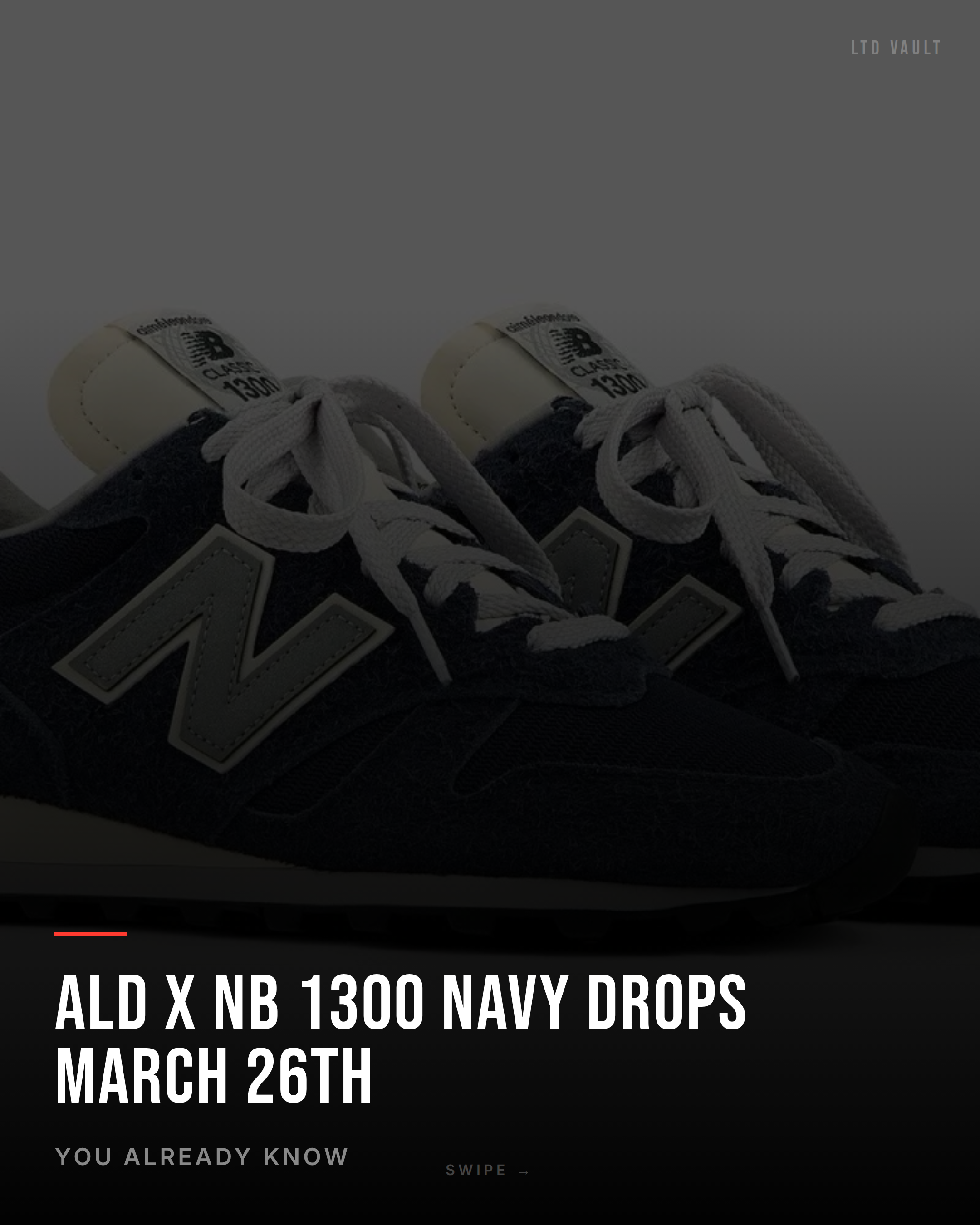 ALD x NB 1300s