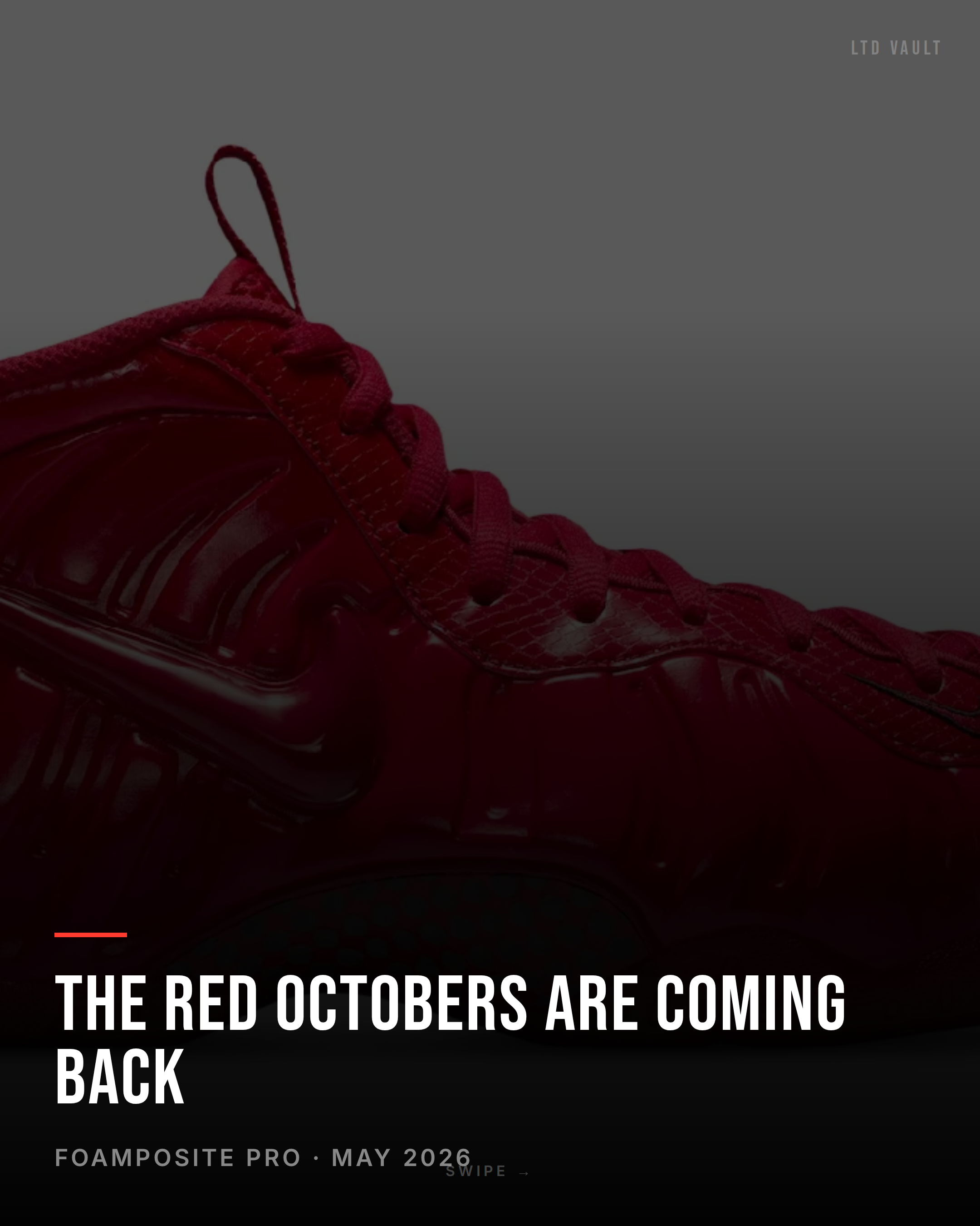 Foamposite Pro Gym Reds